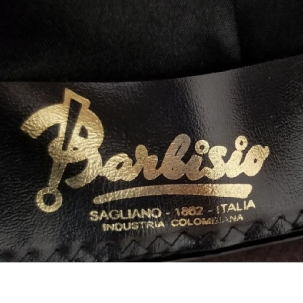 Barbisio Vintage Brown Fur Felt Fedora with Braid Trimmed Crown - Picture 5 of 13
